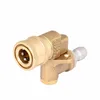 High Pressure Water Gun Movable Joint 1/4 Quick Insertion 5-speed Adjustable Rotating Nozzle 5