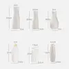 Decorative Burr Free Flower Container Table Vase Decoration Northern European-Style White Ceramic Vase Set Household Supplies 6