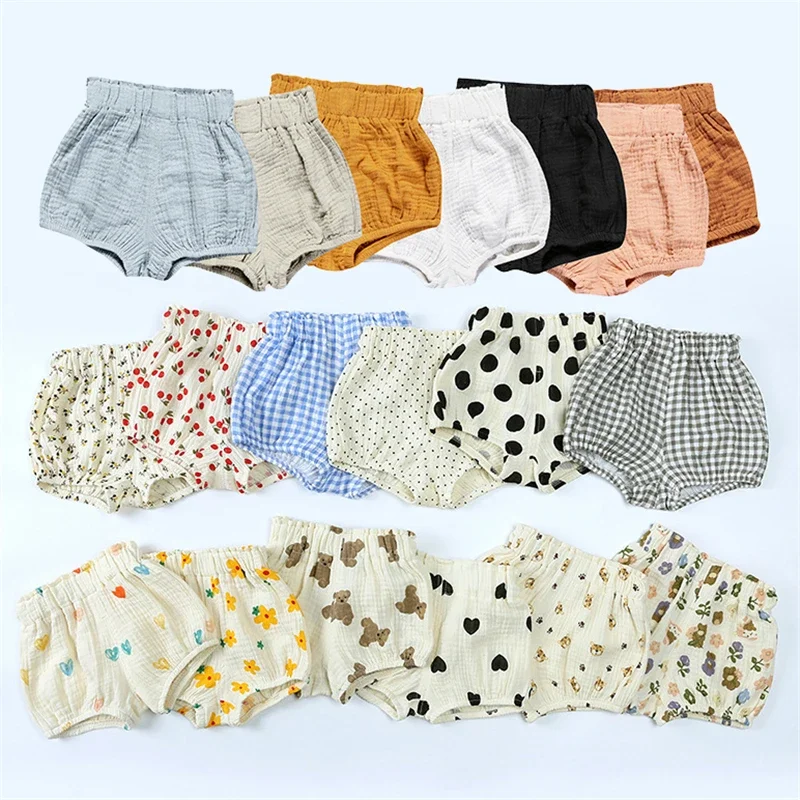 Solid Color Diaper Covers/Shorts for Toddlers 1