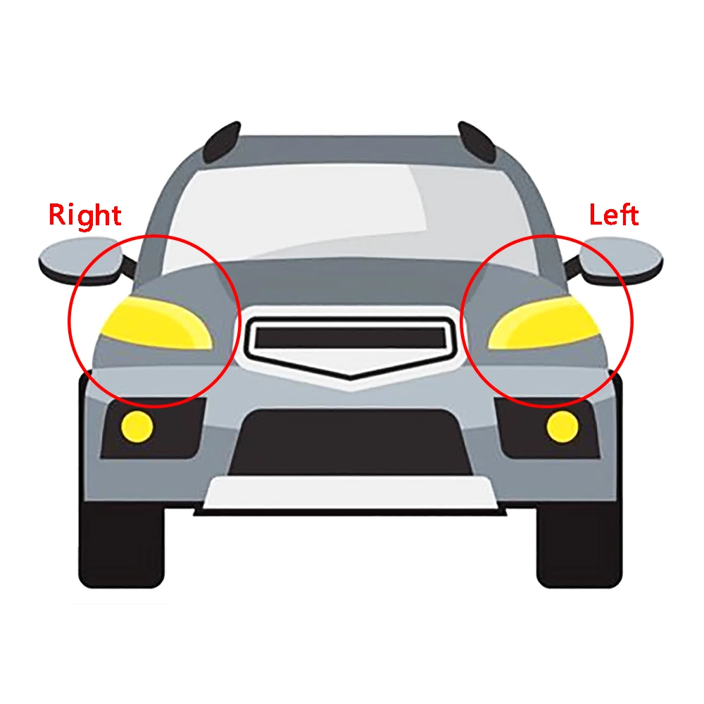 Transparent Headlight Cover For Kia K5 2021-2024 – Right Side Lens Shell, PC Plastic, UV Coated