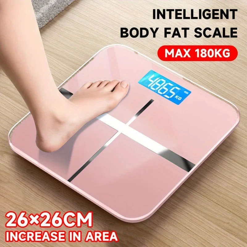 Weight Scale Intelligent Home Small Body Scale Dormitory Weighing Electronic Weighing LCD HD Smart Weighing Scale