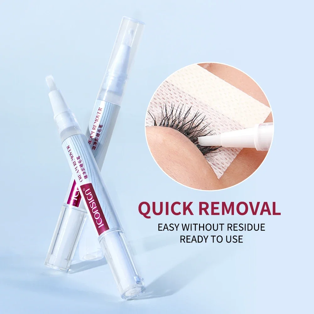2024 Starscolors 5g Eyelash Glue Remover Pen liquid Fastest Eyelash Extension Remover Adhesive Soft False Eyelash Remover Makeup 2
