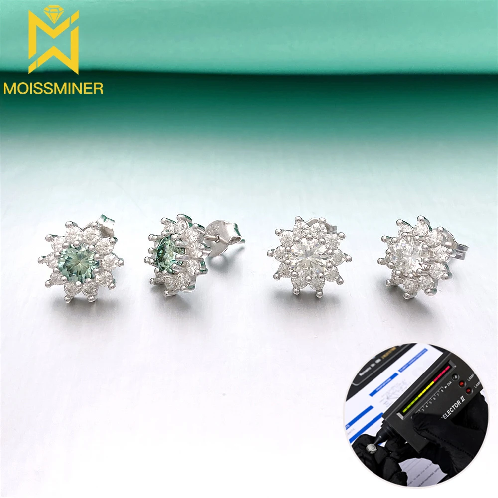 green-moissanite-earrings-for-women-iced-out-silver-s925-ear-studs-pass-diamonds-tester-hip-hop-jewelry-free-shipping-with-gra