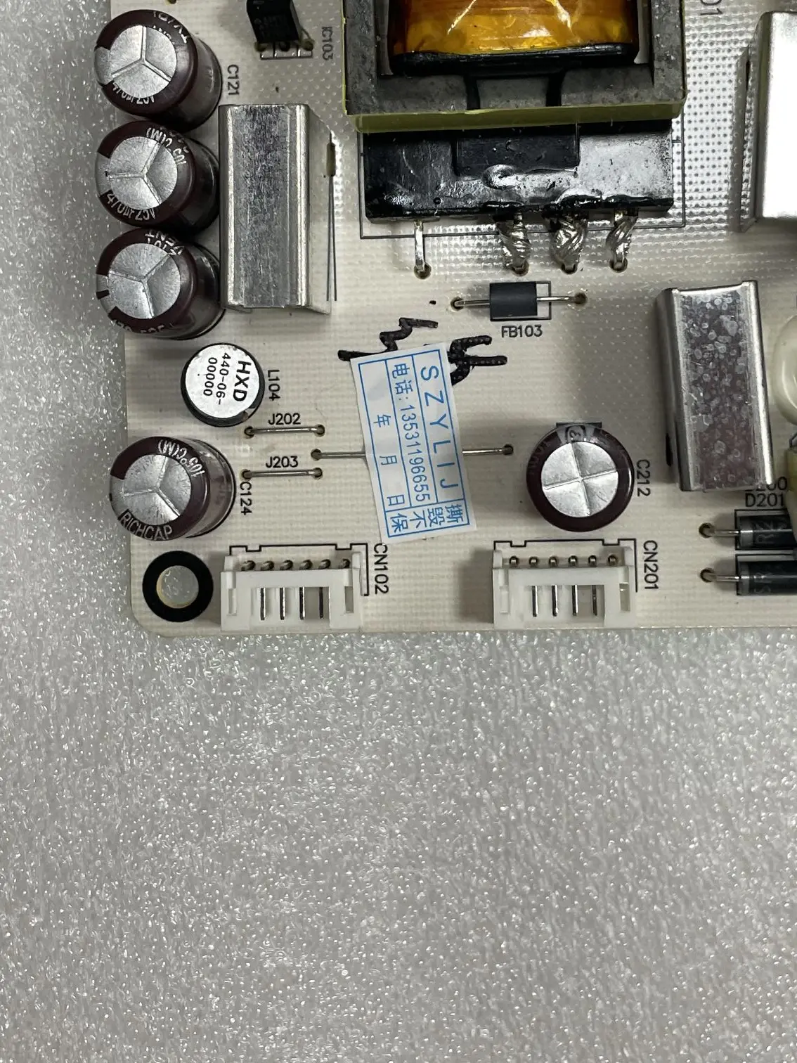 placa de alimentacao n90 m3258a 02