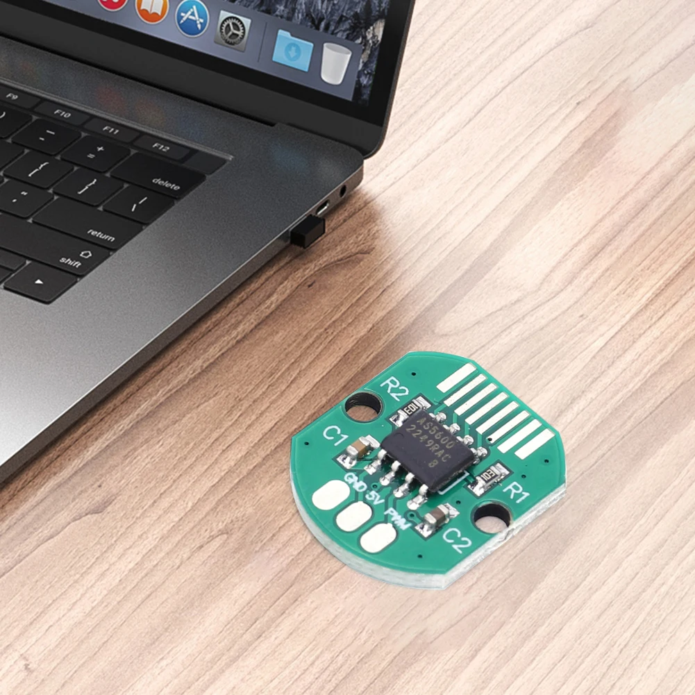 【Direct-sales】 AS5600 Magnetic Rotary Encoder PWM I2C Interface Magnetic Position Sensor Encoder with 3-pin Wire for Brushless Gimbal Motor.