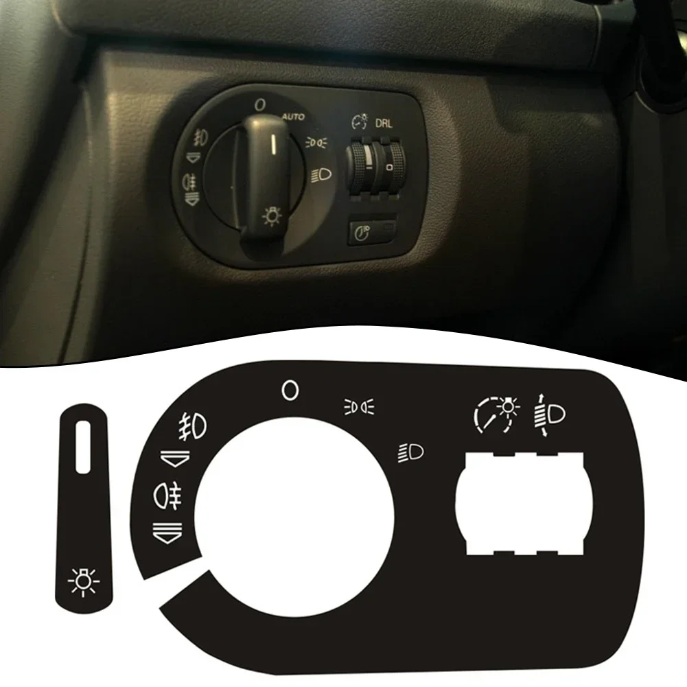 Set Of Stickers To Repair The Lights Switch On You For A3 8P 2004-2008 Button Repair Decal Sticker Car Accessories
