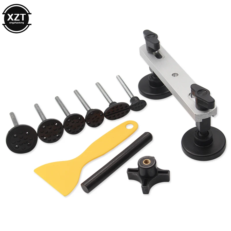 Auto Dellen reparatur Autore parat ur werkzeug Karosserie reparatur satz Dellen abzieher Kit Zugbrücke Kleber Zug laschen für Auto Werkzeug zubehör – Detail 7