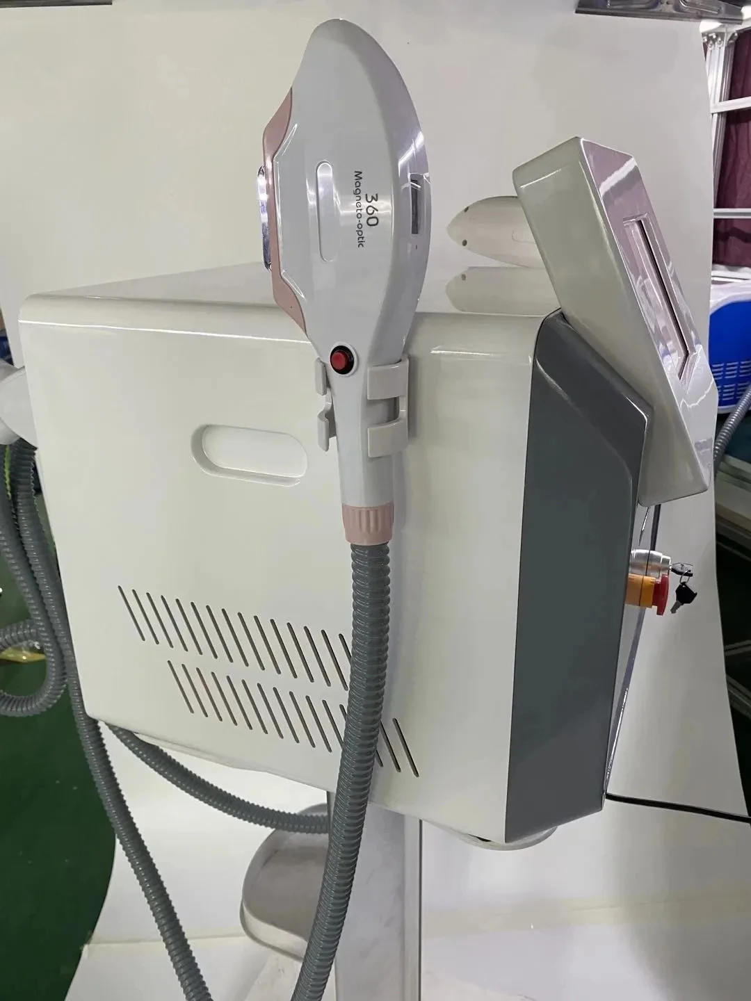 

3-in-1 OPT IPL ND YAG Laser Painless Decolorization Machine Hair Skin Revival Tattoo Wrinkles To Remove The Beauty Equipment