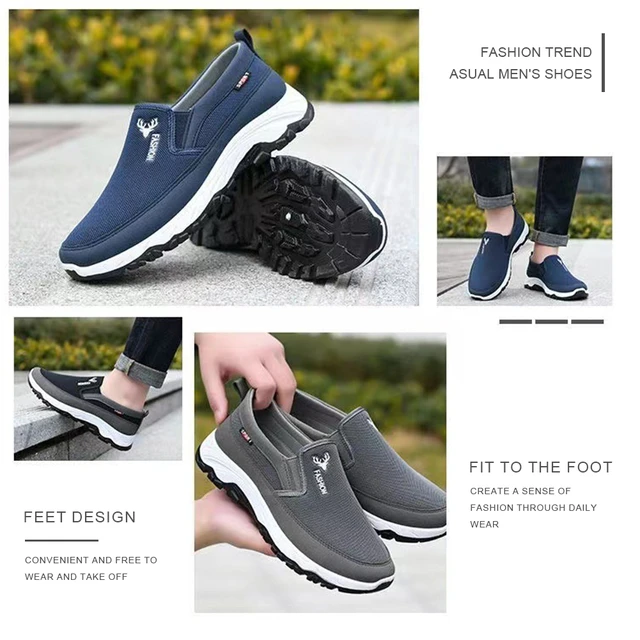 Mejores Zapatillas Para Andar Hombre - Informal Zapatillas Deportivas -  AliExpress