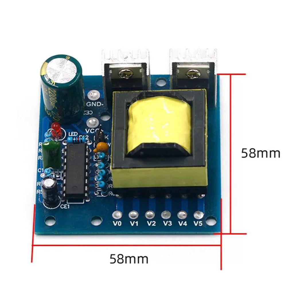 소형 전기 장치용 고주파 출력을 갖춘 150와트 DC-AC 인버터 변압기 전압 변환기