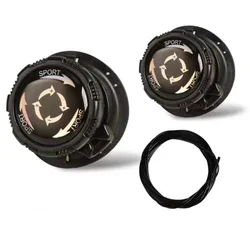 1 Pair Swivel Automatic Buckle No Tie Metal Shoe Laces - 100cm (Black - A)