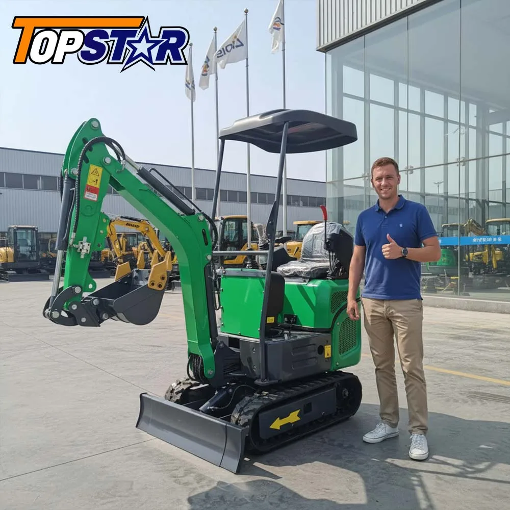 Maßgeschneiderter, robuster 2,5-Tonnen-Kleinbagger, hydraulischer Raupenbagger für kommunale Ingenieure zu verkaufen