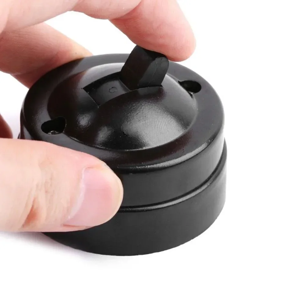 220-250V Retro Single-control Switch Old-fashioned Round Mounted Wall Light Button Switch Lighting Accessories