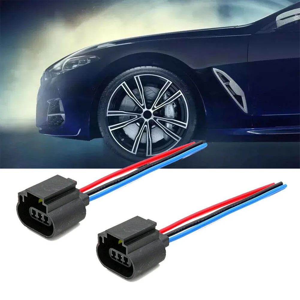 

2pcs Plug Terminal Wire Connector Terminal Line For H13 9008 Female Socket Headlight Socket LED Plug Wire Harness Adapter