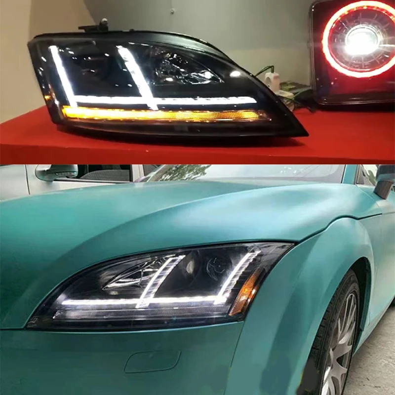 

Fit for Audi TT headlight 2006-2014 TT Headlight Lamp with dynamic turn signal easy installation appearance accessories