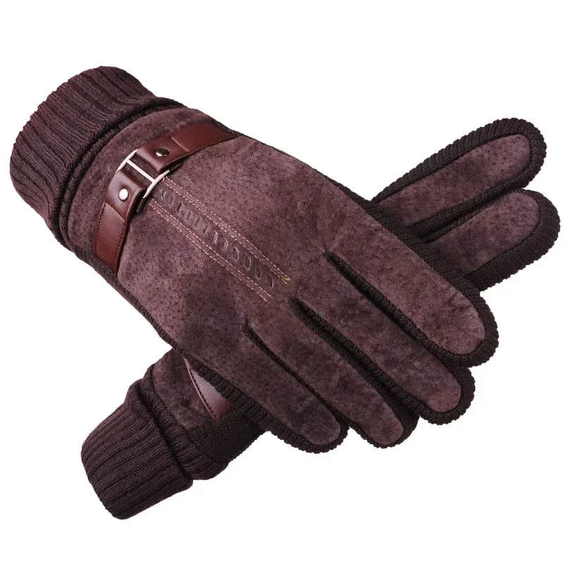 Cycling Gloves Men Winter Warm