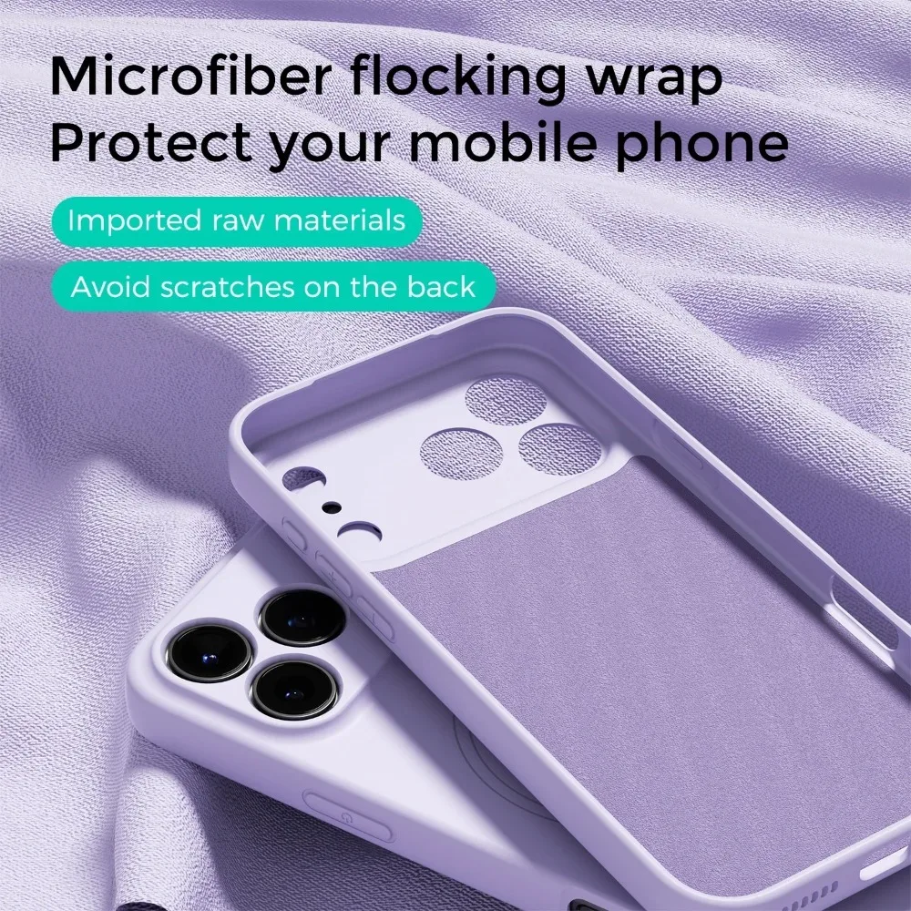 Ultra-Durable Liquid Silicone Magnetic Phone Case Cover