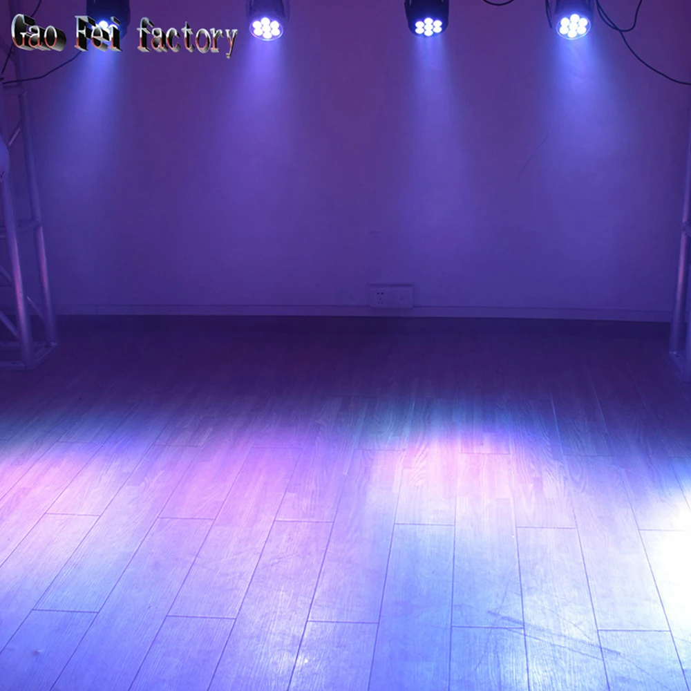 Moving Head LED 7x12W RGBW - Luce DJ DMX512 Per Feste, Discoteche E Bar, Effetti Automatici E Master/Slave - Foto 6