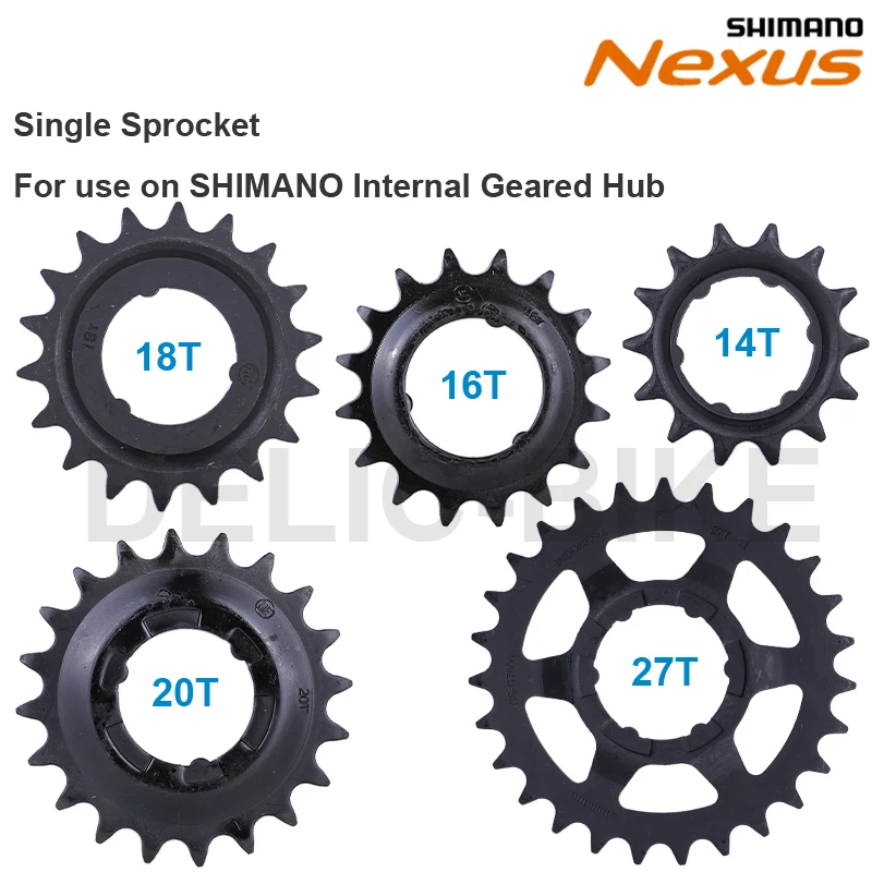 SHIMANO Single Sprocket Wheel 14T 16T 18T 20T 27T dedicated Internal Geared Hub Original parts bicycle sprocket gear bicycle parts bike sprocket