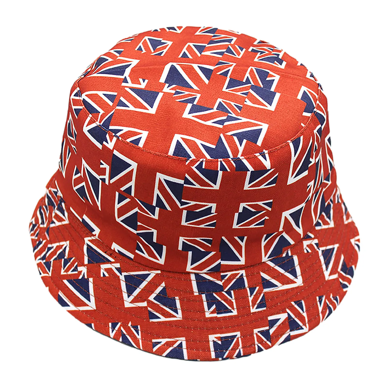 Union Jack Flag Bucket Hats Union Jack 