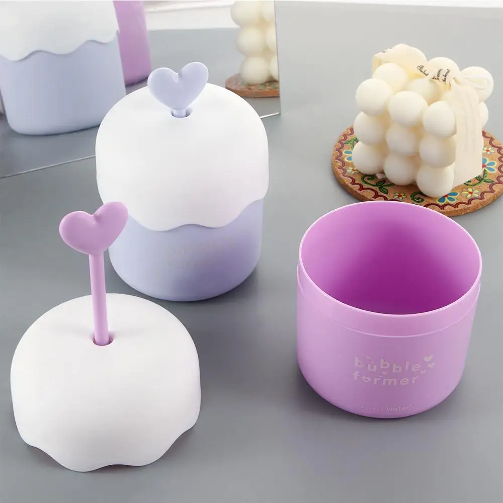 1PC Portable Foam Maker Cup Bubble Foamer Maker Facial Cleanser Foam Cup Body Wash Bubble Maker Bubbler for Face Clean Tools
