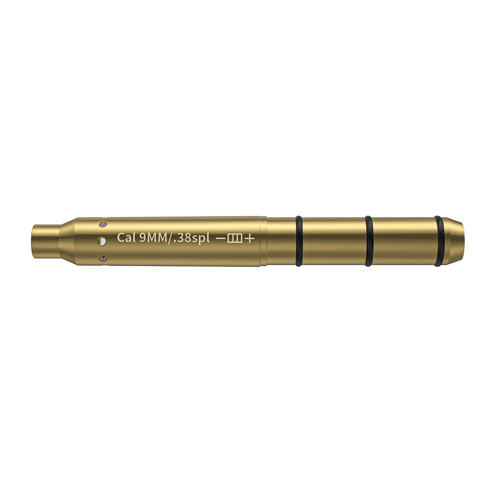9MM/38SPL Red Laser Boresighter Cartridge Dot Sight Pistol & Rifle Scope Hunting Accessory Training Shoot Sight