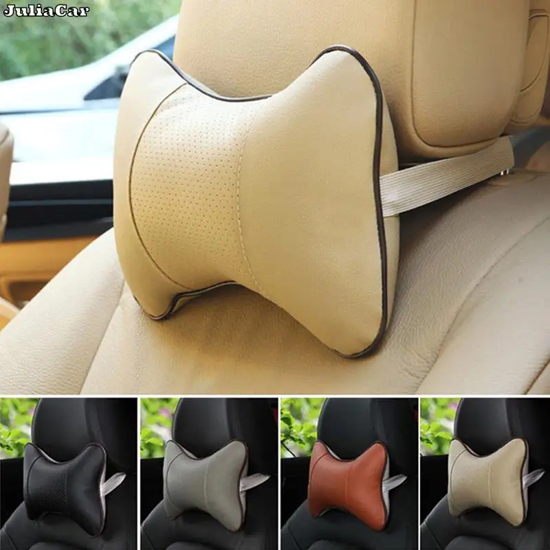 

1PC Car Neck Pillows Car Headrest Cushion Support Seat Accessories Universal Backrest Safety Pillow Auto Interior Accessories