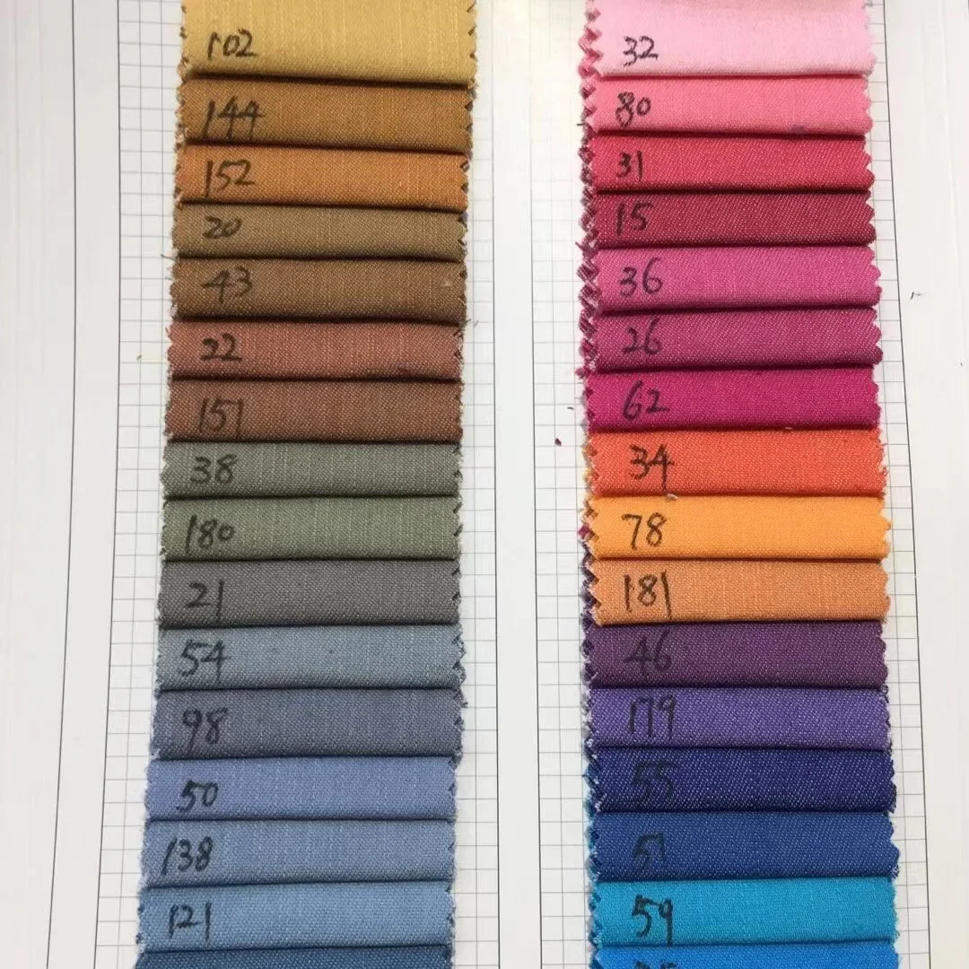 Trendy 200D Encrypted Colorful Bamboo Node Denim Fabric Plain Weave Elastic Jeans Fabric for Children's Pants Clothing Accessori