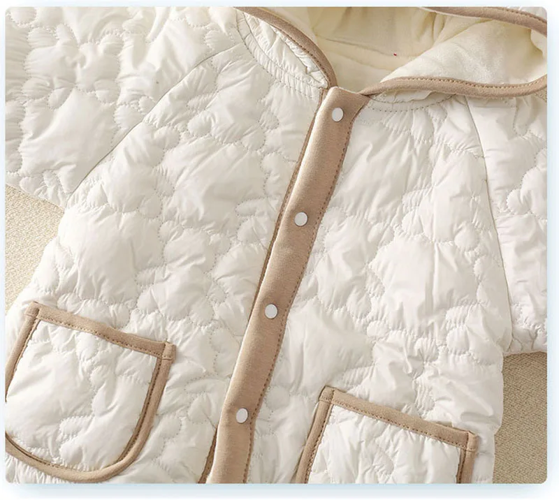 Autumn Baby Girls Fleece Jumpsuit