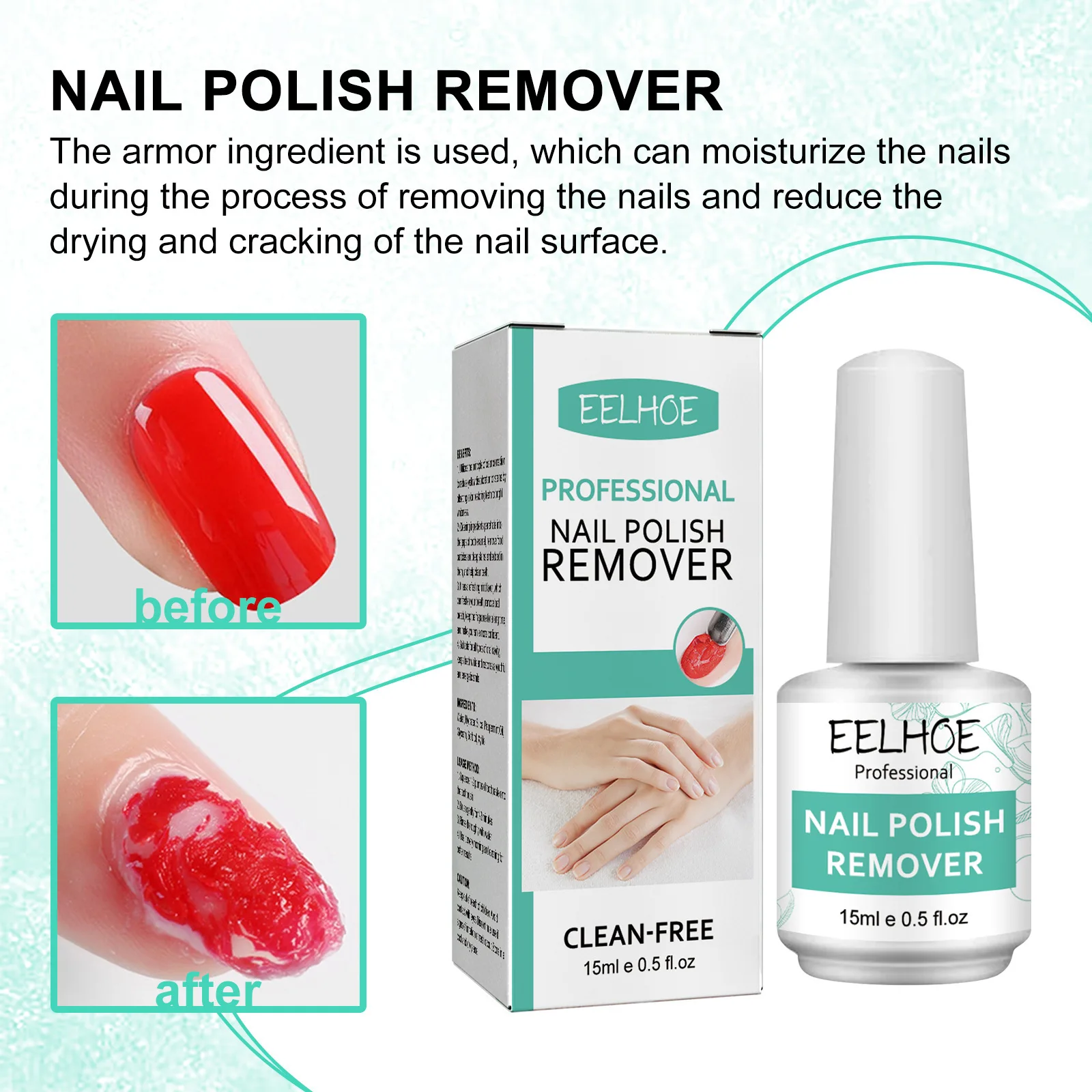 Nail Polish Remover Liquid Magic Burst Nail Sticky Layer Manicure Varnish Clearing Semi Permanent UV Gel Polish Delete Degreaser 3