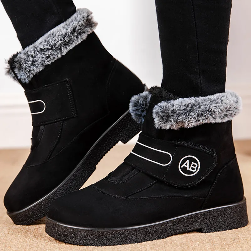 Women-s-Boots-Low-Heels-Ankle-Boots-For-2024-Winter-Boots-Keep-Warm ...