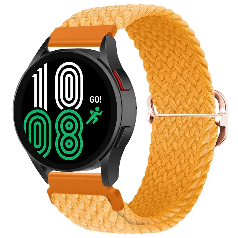 Braided Nylon Solo Loop Strap - 20mm Adjustable Bracelet