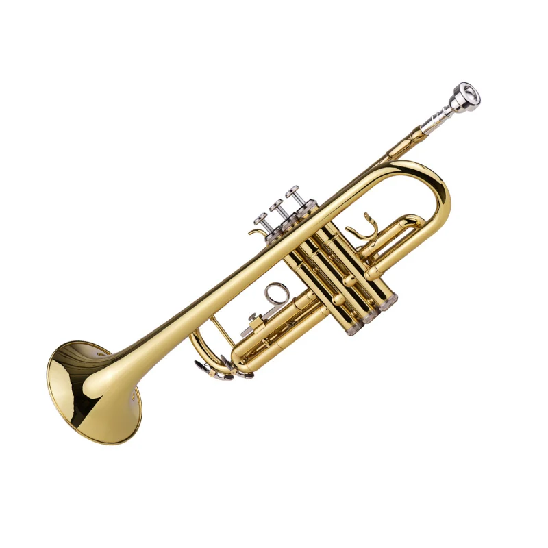 Trumpet Instrument B-flat Brass Wind Instrument Children Professional Performance Student Grade Examination Beginners
