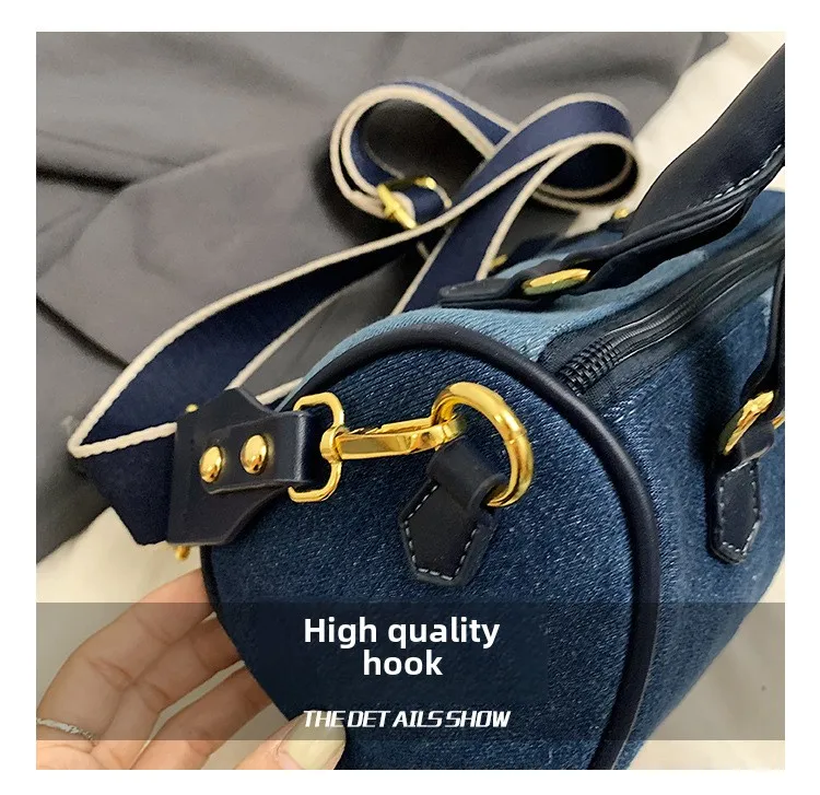 Patchwork Colorblock Mini Handbag interior