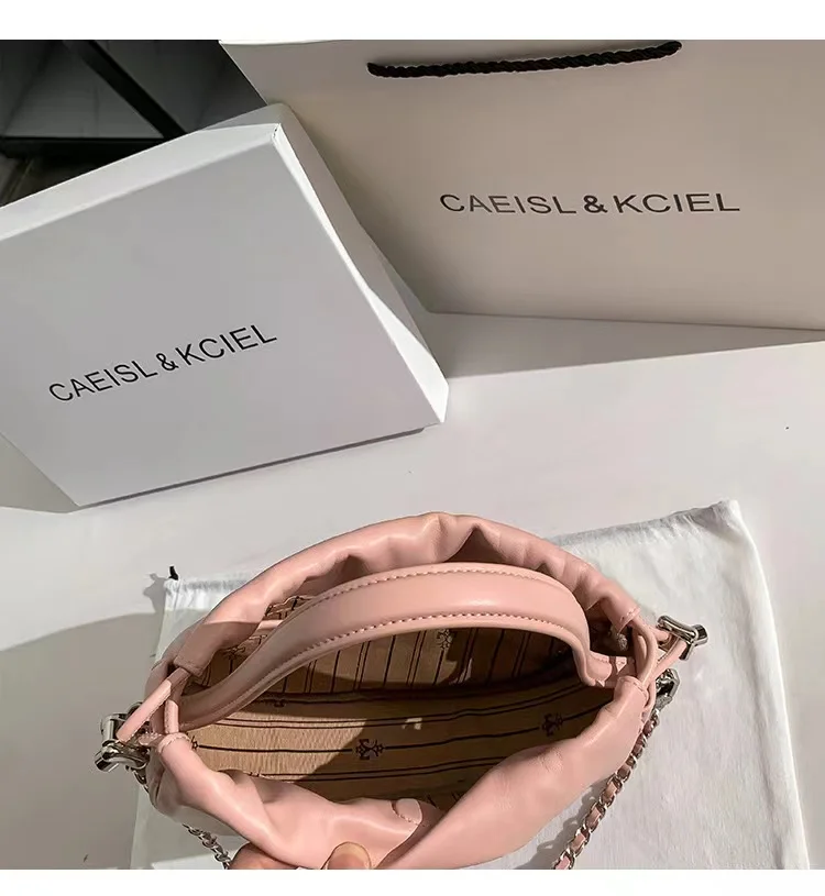 High Quality Textured Leather Embroidery Hobo Bag Pearl Beaded Women Fashion Handbag Lady Purse Female Shoulder Crossbody Bag