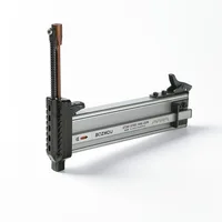 ST-38 Manual Semi-automatic Nailer Wire Slot Woodworking Decoration Reload Rebound Steel Nail Gun Installer Driver 1