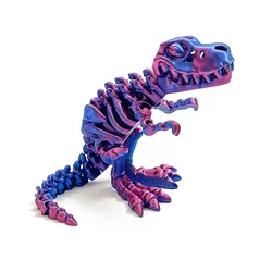 Realistic 3D Printed T - Rex Dinosaur Desk Decor - Creative Birthday Gift & Collectible Toy (Tyrannosaurus rex - Z)