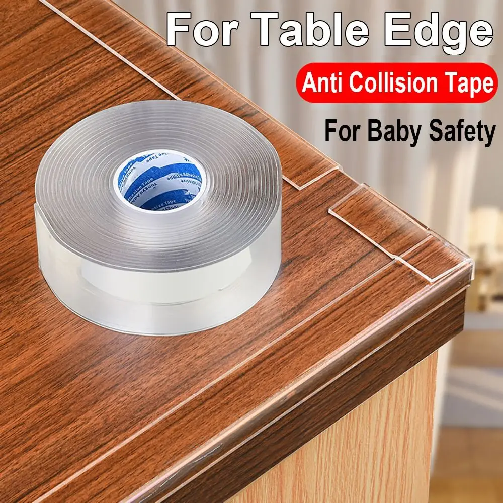 Table Corner Protector Transparent Table Edge Guard Tape Kids Collision Proof Self Adhesive Furniture Corner Bumper