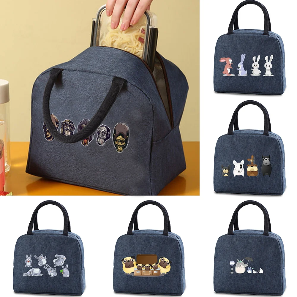 

Insulated Thermal Cooler Bag Cool Lunch Bag Foods Drink Bags Drink Storage Big Square Chilled Bags Zip Picnic Tin Foil Food Bags