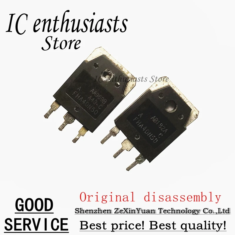 

5PCS-20PCS FHA40N50 FHA 40N50 40A 500V TO-3P Original disassembly