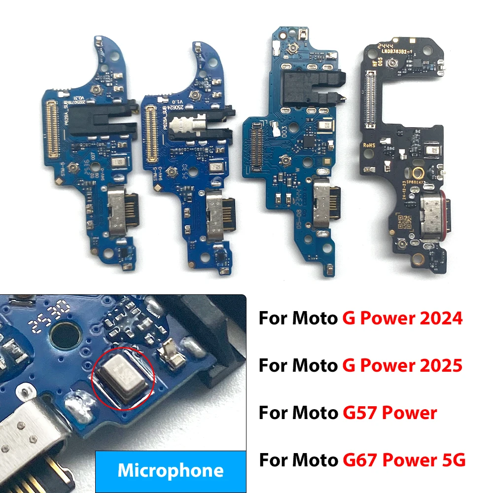 Multi-Function USB Charger Connector Charging Microphone Flex Cable
