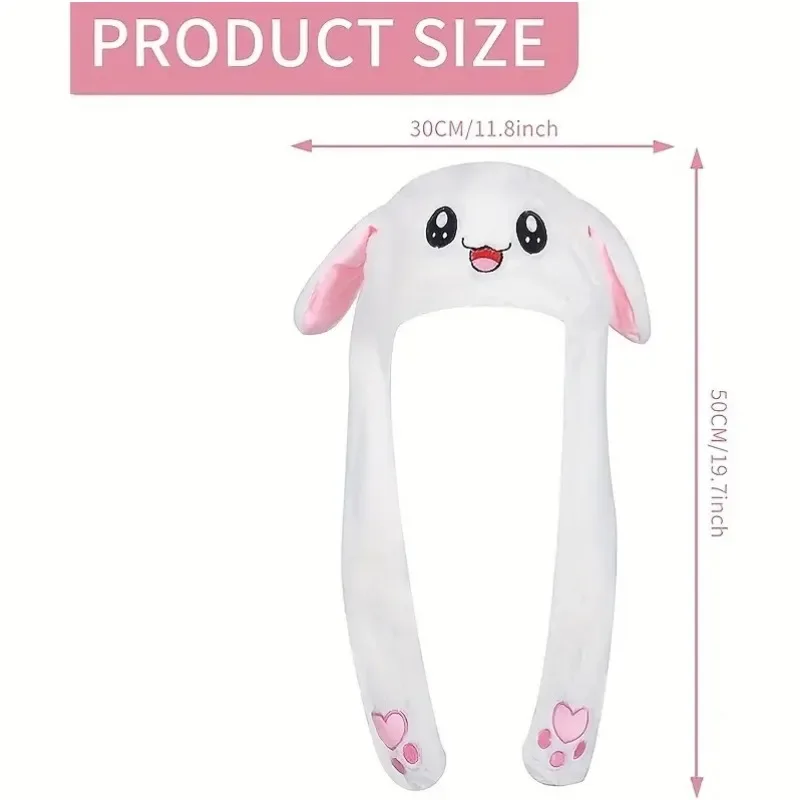 LED Glowing Bunny Hat for Women Girls Cosplay
