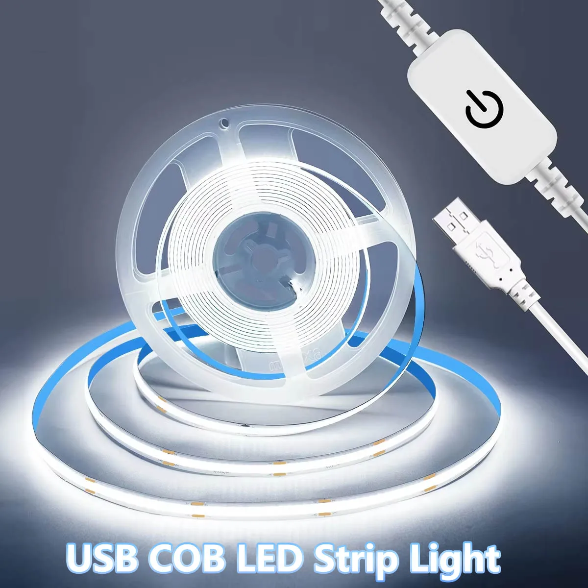 ไฟ LED COB ยืดหยุ่น ปรับแสงได้ ตกแต่งบ้าน