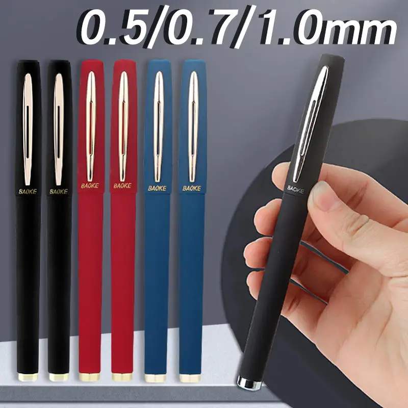 Gel Pens 15/3pcs 1.0mm 0.7 0.5 Signature Gel Pen for Calligraphy