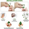 Invisible Plant Climbing Wall Fixture Clips 10-50Pcs PcsRattan Vine Bracket Fixed Buckle Leaf Clips Traction Holder Garden 5
