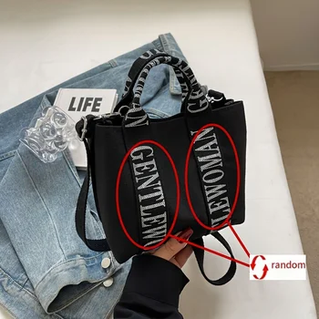 حقيبة حمل قماشية عصرية مع حزام قابل للتعديل وإغلاق مغناطيسي - مثالية للاستخدام اليومي 6