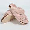 Evshine Winter Warm Plush Clogs Slippers For Women Men Outdoor Fashion Cork Footbed Fluffy Mules Soft Comfort Furry House Slides 5