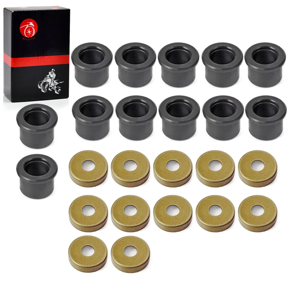 12-Piece Aluminum A-Arm Dust Cover Cap Set For Yamaha Banshee 350 (1987-2006)