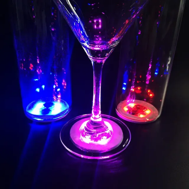 LED Stick On Coasters 34