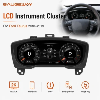 Panel de Instrumentos Digital para Ford Taurus 2015-2019, Pantalla LCD, Velocímetro, Reproductor Multimedia para Cabina, 100K+ Sim 1